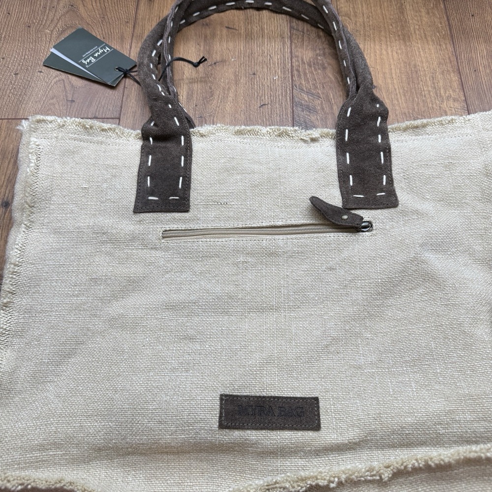 Myra NWT Handbags Signature Line Small Tote Bag Vtg French Design NEW Market - Picture 4 of 6
